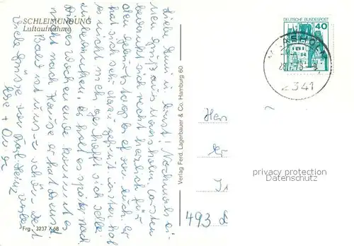 AK / Ansichtskarte Schleswig_Holstein Schleimuendung Leuchtturm Fliegeraufnahme Schleswig_Holstein