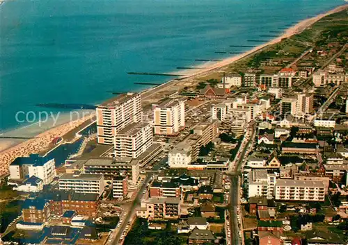 AK / Ansichtskarte Westerland_Sylt Nordseeheilbad Fliegeraufnahme Westerland_Sylt