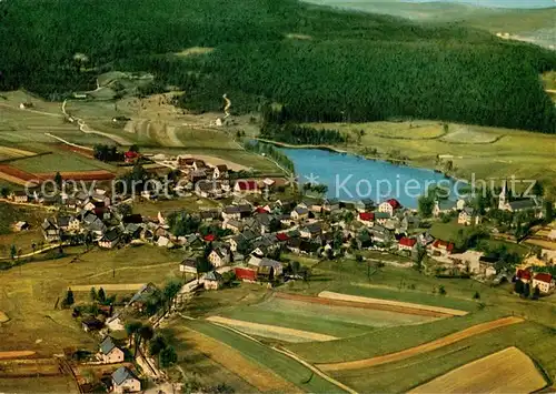 AK / Ansichtskarte Nagel_Oberfranken Ort im Fichtelgebirge Fliegeraufnahme Nagel Oberfranken