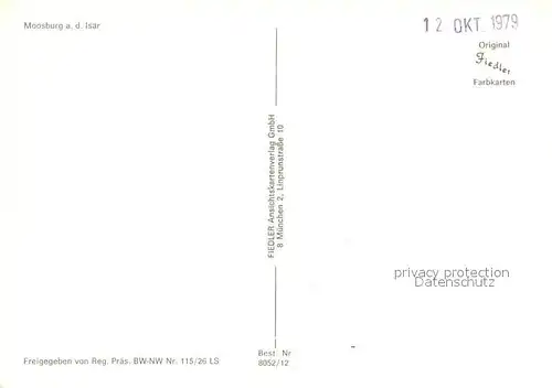 AK / Ansichtskarte Moosburg_Isar Fliegeraufnahme Moosburg Isar