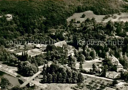 AK / Ansichtskarte Bad_Sobernheim Kurhaus Dhonau Felkebad Fliegeraufnahme Bad_Sobernheim