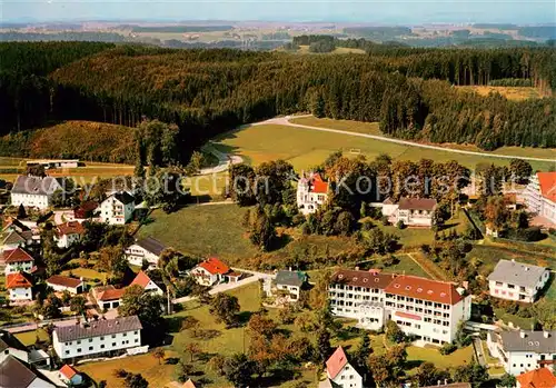 AK / Ansichtskarte Bad_Groenenbach Kneippkurort Kneippsanatorium Dr. Krautheim am Schlossberg Fliegeraufnahme Bad_Groenenbach