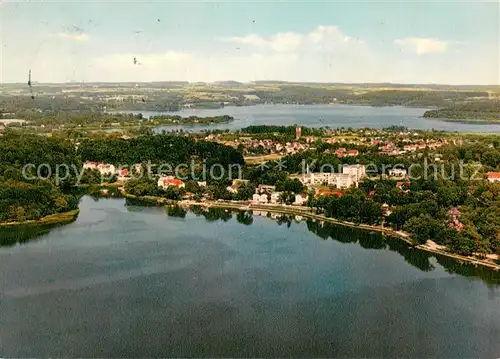AK / Ansichtskarte Malente Gremsmuehlen Luftkurort Kneippheilbad Seenlandschaft Holsteinische Schweiz Fliegeraufnahme Malente Gremsmuehlen