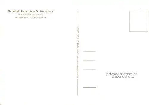 AK / Ansichtskarte Dallau Naturheil Sanatorium Dr Dorschner Parkbank Aufenthaltsraum Dallau