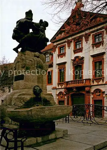 AK / Ansichtskarte Altenburg_Thueringen Skatbrunnen Altenburg Thueringen