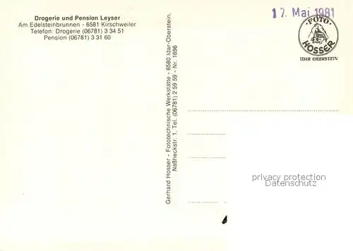 Kirschweiler Panorama Edelsteinbrunnen Kirschweiler