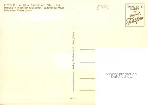 Luetz Panorama Ortsmotiv Kirche Luetz