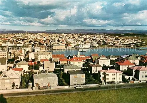 Reykjavik Fliegeraufnahme Reykjavik