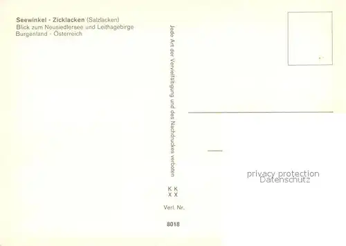 Burgenland_Oesterreich Seewinkel Zicklacken mit Neusiedlersee und Leithagebirge Burgenland_Oesterreich