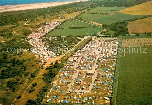 Vrouwenpolder Camping De Zandput Fliegeraufnahme Vrouwenpolder