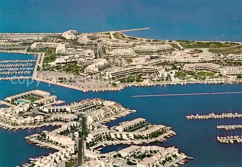 Port_Camargue Vue aerienne Port Camargue