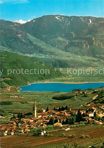 Kaltern_Weinstrasse_Tirol Fliegeraufnahme mit Kalterer See und ueberetsch Kaltern_Weinstrasse_Tirol