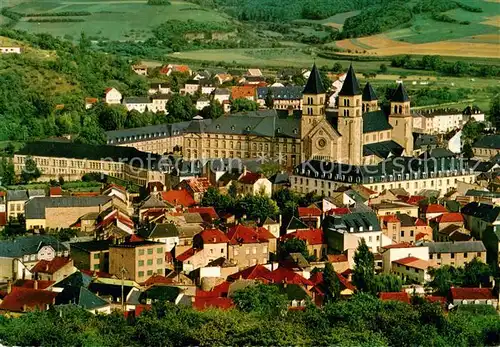 Echternach avec Basilique Vue aerienne Echternach