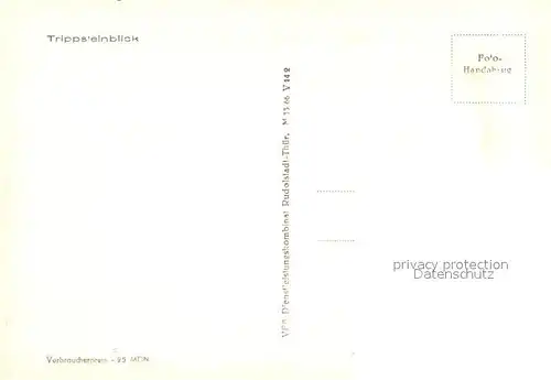 Rennsteig Trippsteinblick Rennsteig