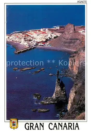 Agaete Fliegeraufnahme Agaete