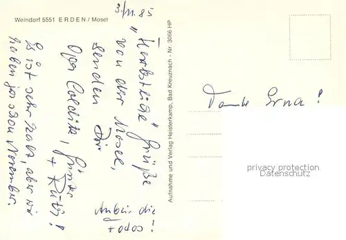 Erden_Mosel Teilansichten Moselpartien 