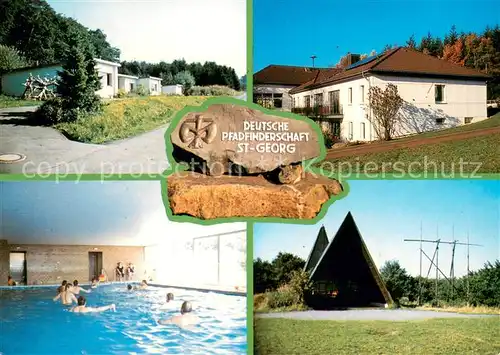 Westernohe Deutsche Pfadfinderschaft St Georg Hallenbad Bungalows Westernohe