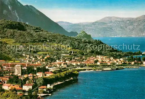 Luino_Lago Maggiore Fliegeraufnahme Luino_Lago Maggiore