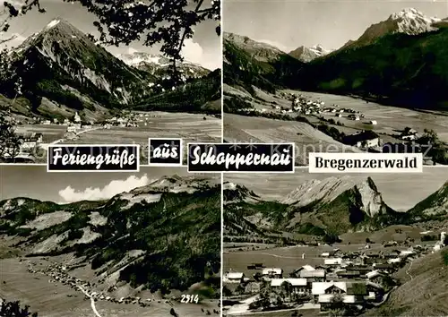 Schoppernau_Vorarlberg Bregenzerwald Panorama Schoppernau Vorarlberg