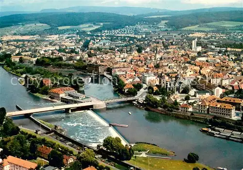 AK / Ansichtskarte Hameln_Weser Fliegeraufnahme Hameln Weser