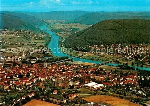 AK / Ansichtskarte Lohr_Main Naturpark Spessart Fliegeraufnahme Lohr_Main