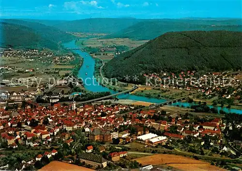 AK / Ansichtskarte Lohr_Main Naturpark Spessart Fliegeraufnahme Lohr_Main