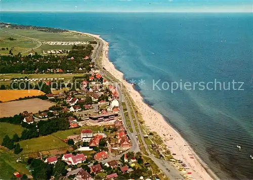 AK / Ansichtskarte Schoenberg_Holstein Ostseebad Fliegeraufnahme Schoenberg_Holstein