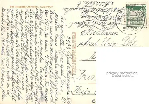 AK / Ansichtskarte Ahrweiler_Ahr Kurzentrum Fliegeraufnahme Ahrweiler_Ahr