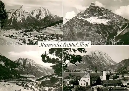 AK / Ansichtskarte Stanzach_Tirol Panorama Teilansichten Stanzach Tirol