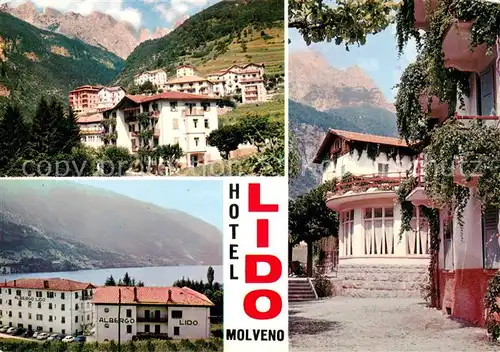 AK / Ansichtskarte Molveno Hotel Lido Panorama Molveno