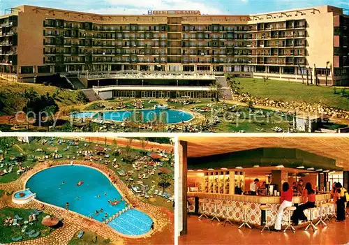 AK / Ansichtskarte Lloret_de_Mar Hotel Samba Bar Pool Lloret_de_Mar
