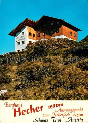 AK / Ansichtskarte Schwaz_Tirol Berghaus Hecher Schwaz Tirol