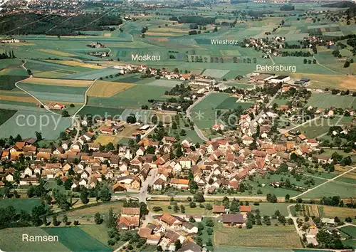 AK / Ansichtskarte Ramsen_SH Fliegeraufnahme Ramsen_SH