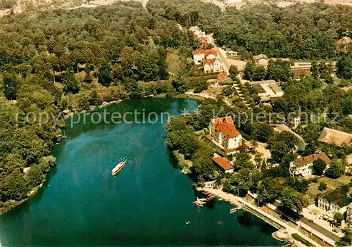 AK / Ansichtskarte Malente Gremsmuehlen Diekseebucht Fliegeraufnahme Malente Gremsmuehlen