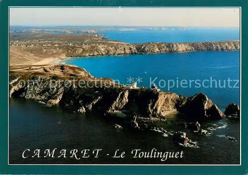AK / Ansichtskarte Camaret sur Mer La pointe du Toulinguet et le semaphore Camaret sur Mer