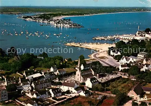 AK / Ansichtskarte Loctudy Fliegeraufnahme Loctudy