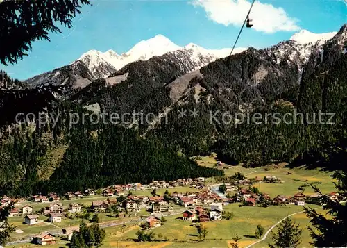 AK / Ansichtskarte Mayrhofen_Zillertal mit Penkenbahn und Ahornspitze Mayrhofen_Zillertal