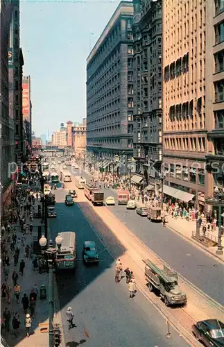 AK / Ansichtskarte Chicago_Illinois Randolph Street 