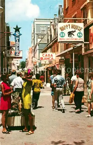 AK / Ansichtskarte Curacao_Niederlaendische_Antillen Herenstraat shopping promenade Curacao_Niederlaendische