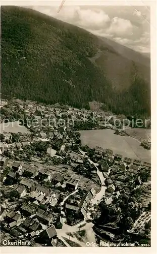 AK / Ansichtskarte Oker_Harz Fliegeraufnahme Oker_Harz