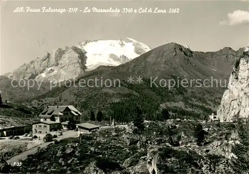 AK / Ansichtskarte Passo_Falzarego La Marmolada Col di Lana Passo Falzarego