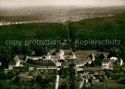 AK / Ansichtskarte Stuttgart Schloss Solitude Fliegeraufnahme Stuttgart