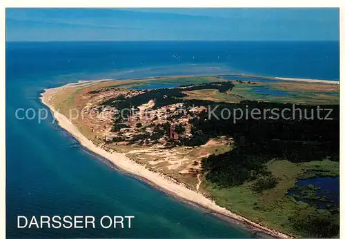 AK / Ansichtskarte Prerow_Ostseebad Darsser Ort Fliegeraufnahme Prerow_Ostseebad