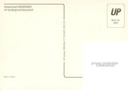 AK / Ansichtskarte Insel_Hiddensee Fliegeraufnahme mit Blick auf Neuendorf Insel Hiddensee