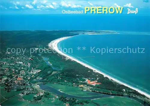 AK / Ansichtskarte Prerow_Ostseebad Fliegeraufnahme Prerow_Ostseebad
