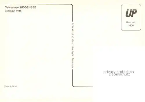 AK / Ansichtskarte Vitte_Hiddensee Fliegeraufnahme Vitte Hiddensee