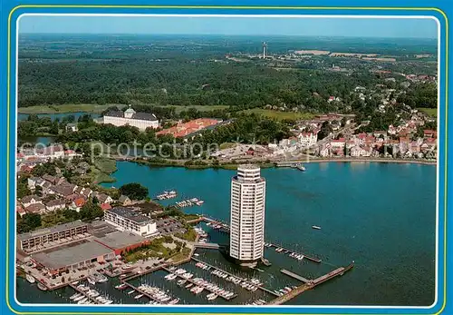 AK / Ansichtskarte Schleswig_Schlei Fliegeraufnahme Schleswig_Schlei