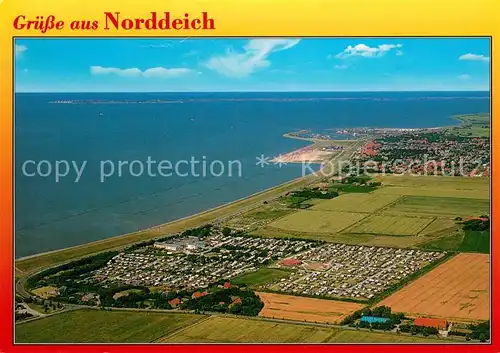 AK / Ansichtskarte Norden_Norddeich_Ostfriesland Nordseecamp Norddeich Fliegeraufnahme Norden_Norddeich