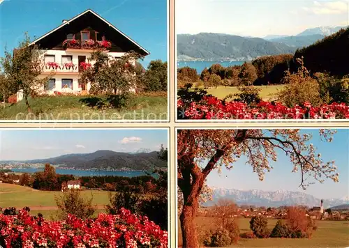 AK / Ansichtskarte St_Georgen_Attergau Pension Rohrmoser Panorama St_Georgen_Attergau