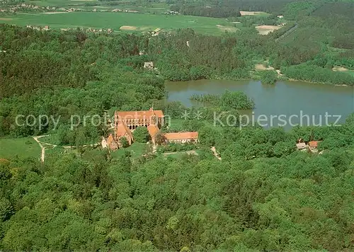 AK / Ansichtskarte Chorin Kloster Chorin Fliegeraufnahme Chorin